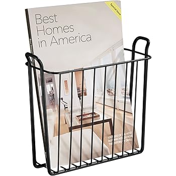 Zeitungshalter Wand Montiert Zeitungsständer Metall Eisen Art Deco