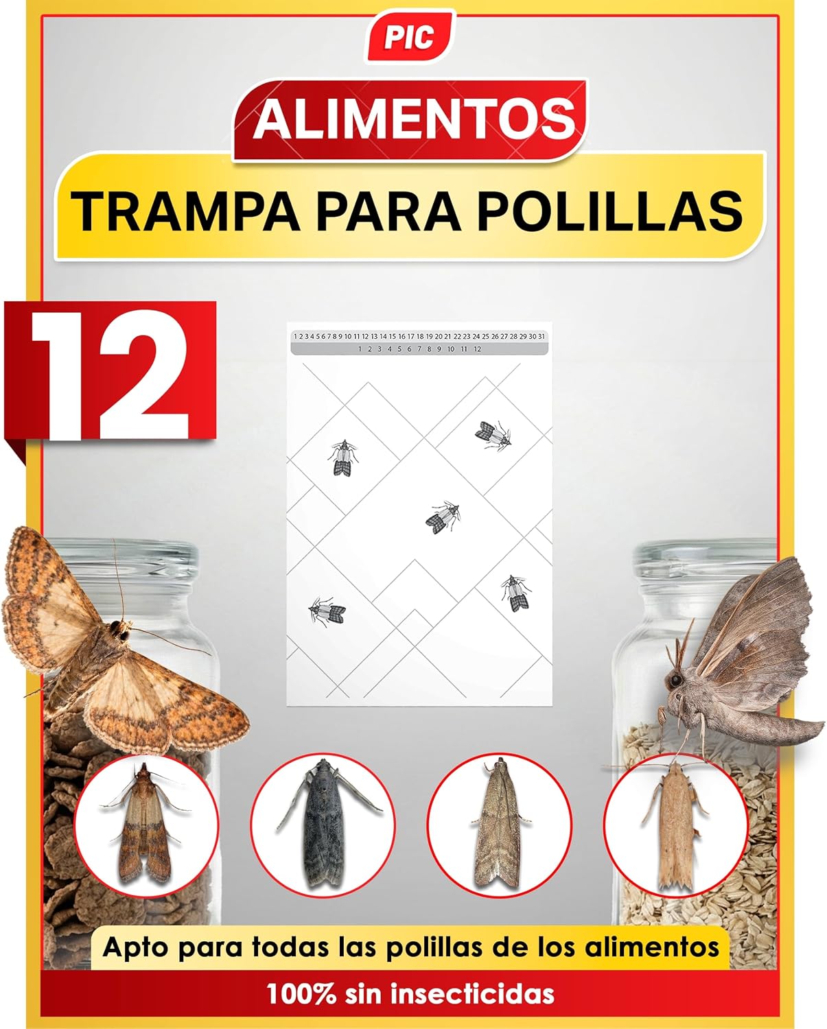 Dossier Complet & Guide Pratique : PIC Trampas para Polillas de Alimentos 12x An