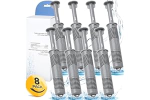 Bilinavy Spa Ag+ Mineralsticks für Whirlpool, Silberionen-Mineral-Kartusche, hält 4 Monate, 8 Stück, Grau