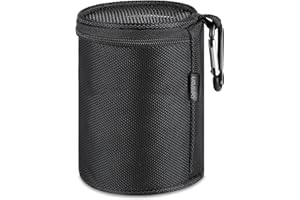 Betron Speaker Carry Case – Protective Travel Bag for Anker SoundCore Mini KBS08, Breathable Mesh Design, Shockproof, Compact with Carabiner (Black)