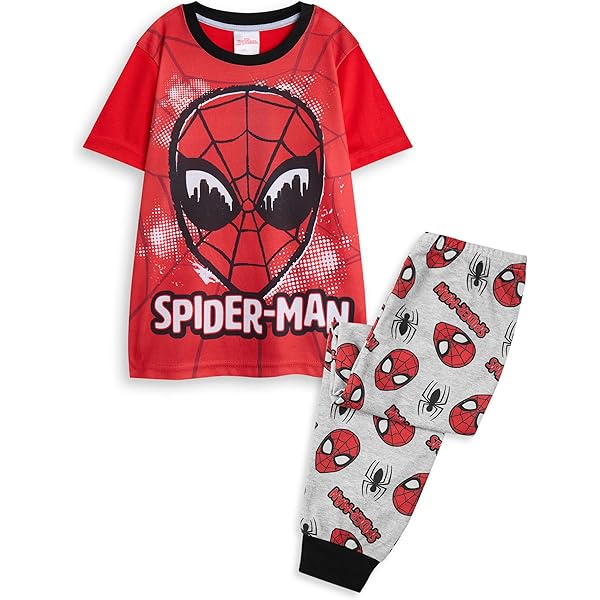 Pigiama Iron Man Marvel Per Ragazzi - Set T-Shirt E Pantaloncini | Ufficiale, 100% Cotone | Regalo Supereroi - Foto 10