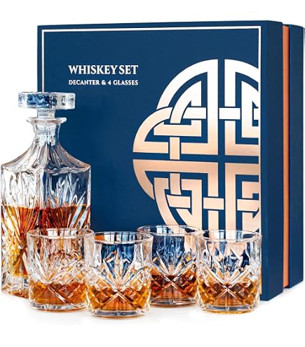 Carafe Verres Whisky Krosno Fjord 950ml 300ml Set Décanter Whisky Krosno Fjord - Carafe 950ml 6 Verres 300ml Collection Fjord Cadeau Connaisseur Carafe Verres Whisky Krosno Fjord 950ml 300ml Set Décanter Whisky Krosno Fjord - Carafe 950ml 6 Verres 300ml Collection Fjord Cadeau Connaisseur