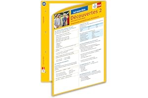 Découvertes Série jaune / Série bleue 2 - Auf einen Blick: Grammatik passend zum Schulbuch - Klappkarte (6 Seiten) (Découvertes. Série jaune (ab Klasse 6). Ausgabe ab 2012)