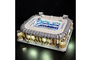 Kit de iluminación LED LIGHTAILING para construir el estadio 10299 del Real Madrid Santiago-Bernabéu, juego de luces LED compatible con el modelo (no incluye el modelo)