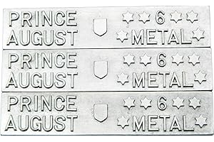 Prince August Lingotti in lega di bismuto a 6 stelle da 1000 grammi, per hobby, per uso domestico (3)