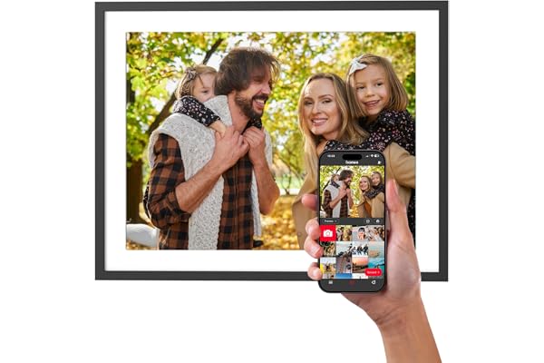 AGFAPHOTO Cadre Photo numérique 17 Pouces Realiview APF1700WIFI