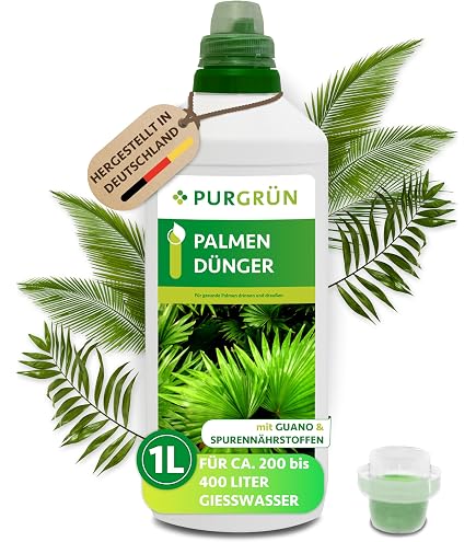 COMPO BIO Palmendnger fr alle Zimmer-, Balkon- und Terrassenpflanzen,  100% natrliche Inhaltsstoffe, Spezial-Flssig-Dnger mit extra Magnesium  und Eisen, 500 ml (Packung mit 2) : Amazon.de: Garten