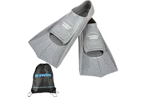 Aqua Speed High Tech Palmes Courtes pour Adultes et Enfants + Sac à Dos ULTRAPOWER #Swim Bag | Natation | Unisexe