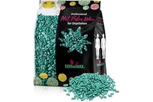 Dermawax Black Series- Azulen Film wosk woskowy do profesjonalnego usuwania włosów całego ciała