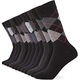 FM London Pack of 12 Stylish Men's Thermal Breathable Socks