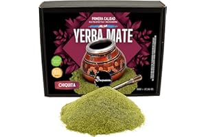 SAMSARA Yerba Mate Artigianale | made in Argentina | Polvere di Foglia fina senza Palo Qualità TOP, Non tostata, Energia e Detox (500g, CHIQUITA)