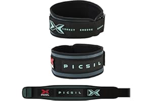 PICSIL - Cinturón Lumbar para Levantamiento Pesas | Personalizable con Parches | Soporte para Cross training y Gimnasio | Faja de Fuerza para Hombre y Mujer |