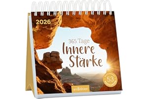 Postkartenkalender 365 Tage Innere Stärke 2026: Wochenkalender 2026, 53 Postkarten für mehr Resilienz