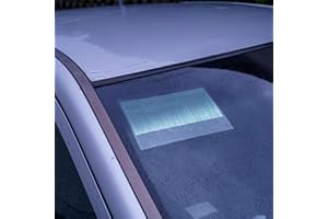 ‎YOUR DAY MATE Windschutzscheibe Klebetasche, 2 Stück, Größe DINA5, 220 x 160 mm, in Transparent, Parkausweis Halter zum Ankleben, Autoscheibe Vignette Hülle, selbstklebender Umschlag Bewohnerparkausweis, Parklizenz