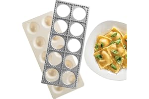 CUCINAPRO Ravioli Maker by Cucina Pro - Includes Tray and Press - Makes 10 Raviolis at a time