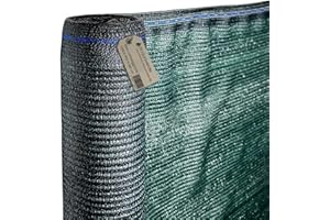 acquaverde | Rete Ombreggiante Verde 90%, h. 2 x 100 mt, Telo Ombra Oscurante per Giardino, Recinzioni, Frangisole, Privacy, Protezione Solare Resistente per Esterni