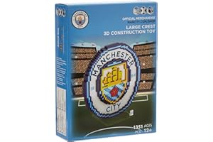 FOCO Football Manchester City BRXLZ Jouet de Construction Collection Logo