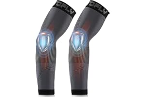 TOFLY® Compression Arm Sleeve, 1 Pair for Unisex, 20-30mmHg Graduated Compression Elbow Sleeve for Recovery, Pain Relief, Supports Muscles & Joints, Tennis Elbow & Golfers Brace, Edema, Swelling