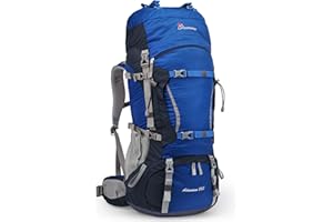 MOUNTAINTOP 50L/70L Mochilas de Senderismo Hombre mujer Mochila Trekking Unisex Mochila Montaña Viaje Mujer Impermeable Acampada-5805-6396