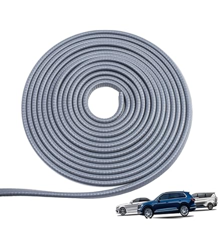 CTRICALVER - Guarnizione Proteggi Portiera Auto | 8m Bianco | PVC A Forma Di U | Antigraffio - Foto 9