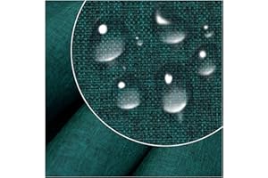 DreamRoots Tessuto impermeabile al metro 160 cm Larghezza - Stoffa al metro impermeabile 220 g/m2 600D - Cuscino esterno impermeabile - Stoffe a metro - Sea Abyss metro lineare