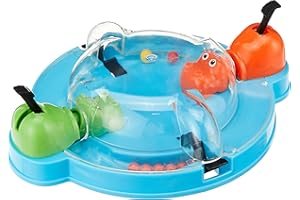 Hasbro Gaming Elefun & Friends Hungry Hungry Hippos Grab & Go Game