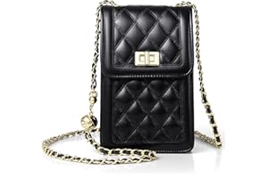 FSD.WG Damska mała torebka na telefon komórkowy crossbody skórzana torebka na telefon mini listonoszka torebka na ramię portfel