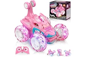 Dislocati Voiture Télécommandée pour Enfant, Jouet Tout Terrain Téléguidé - Cadeau Fille 3-10 Ans