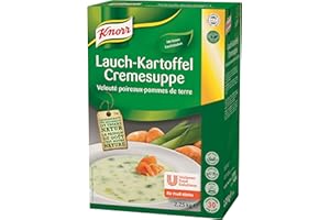 Knorr Lauch-Kartoffel Cremesuppe Trockenmischung (mit feinen Lauchstücken) 1er Pack (1 x 2,25kg)