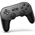 8Bitdo Sn30 Pro+ Bluetooth Gamepad (Black Edition)-Nintendo