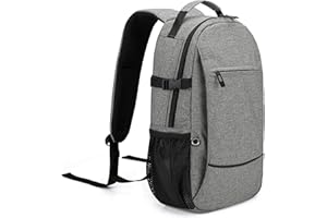 CURMIO Oxygen Tank Backpack, Portable Oxygen Cylinder Carrying Bag, Ideal for Daily Basis, Shopping, Travel, Fits for Tank Size M2, M4/A, ML6, M6/B, M7, M9/C, Patent Pending, Grey