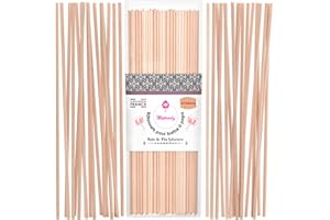 MK MISSKANDY SINCE 2019 Misskandy® 65 Bâtons pour Barbe à Papa – Bâtonnets de 30 cm / Contact Alimentaire/ Réutilisables/ Biodégradables/ Loisirs créatifs/ Travaux manuels – Conditionnés en France