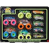 Hot Wheels Monster Trucks Shining Vehicles in the Dark Pack Hot Wheels Monster Trucks Shining Vehicles in the Dark Pack 5 a