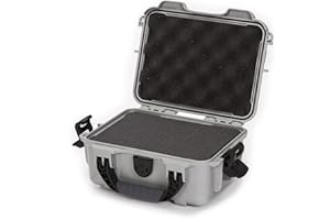 Nanuk 904 Waterproof Hard Case with Foam Insert - Silver