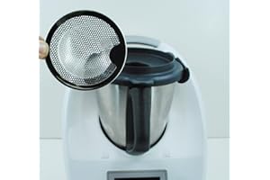 T-MIX ARO METÁLICO, Rejilla ANTISALPICADURAS, CUBILETE Vaso MEDIDOR para THERMOMIX TM5 TM31 TM21, Mambo, Monsieur Cuisine, Taurus MYCOOK, CECOMIX THERMOCHEF