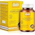 The Old Natural Curcumin with Bioperine Extract (1000mg) 95% Potency Organic Turmeric Tablets (30 Tablets)