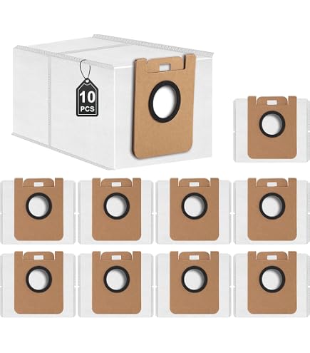 T/F Set 8 Sacchetti Per Aspirapolvere Robot – Compatibili Con Laresar L6 Pro – Capacità 3L – Filtro Anti-allergene - 2