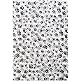 SatinWrap Luxury Printed Tissue Wrapping Paper Puppy Paws 5 Sheet
