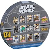 Funko Bitty Pop! Star Wars: A New Hope - 12 adet &ccedil;oklu paket - 0,9 in&ccedil; (2,2 cm) koleksiyon par&ccedil;ası istiflenebilir ekran rafı 