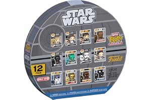 Funko Bitty Pop! Star Wars: A New Hope - 12pc Multipack - 0.9 Inch (2.2 Cm) Coleccionable - Repisa Apilable Incluida - Idea de Regalo - Relleno para Bolsa de Regalos - Toppers de Tarta