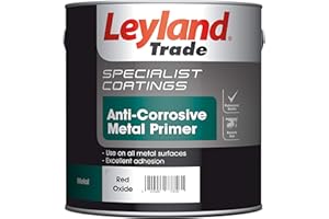 Leyland Trade Anti Corrosive Metal Primer - Red Oxide 2.5Litre