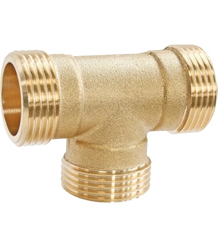 Somatherm Wandanschluss 20/27 – Gebürstetes Messing, Ohne Mutter, Für Wasserhähne & Armaturen