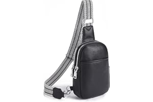 Telena Damska torba na brzuch, torba na klatkę piersiową, torba na ramię ze sztucznej skóry, mała torba na ramię dla kobiet, brązowa