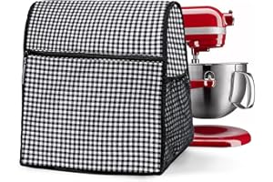 BAGSPRITE Standmixer Staubschutz kompatibel mit KitchenAid Bowl Lift 5 Quart, 6 Quart, 7 Quart, 8 Quart, Abdecktaschen für Standmixer Zubehör