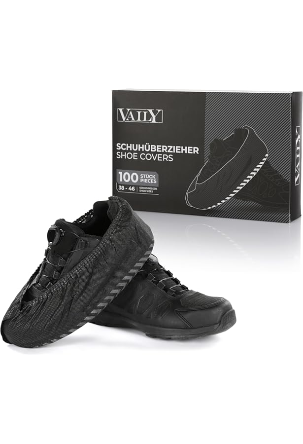 Rieoany Schuhüberzieher Mehrweg - 4 Paar Wasserdichte Überzieher Mit Rutschfester Sohle Für Damen & Herren (Gr. 38-46)