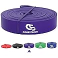 Coresteady Pull Up Bands & Resistance Bands - Rubber Heavy Duty Loop Band for Men & Women - Build Fit Power & Muscle - Training, Fitness Assist Pull Ups & Gym Exercise