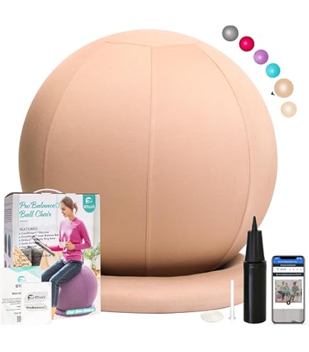 Pilates Yoga Ball Chair Yoga Ball Chaise De Bureau, Balance Ball