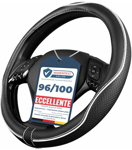Coprivolante In Pelle Scamosciata E Fibra Di Carbonio: Presa Anti-scivolo E Stile Racing