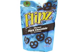 Demet's Flipz Dark Chocolate Pretzel 113 g (Pack of 2)