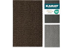 KARAT Wycieraczka do użytku wewnątrz i na zewnątrz, mata zatrzymująca brud, nadaje się do prania, z antypoślizgową stroną, mata pod drzwi do strefy wejściowej, towar sprzedawany na metry